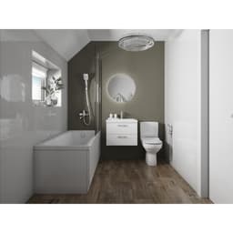 Душевой гарнитур Cersanit FERRO, 3 режима, шланг 150 металл квадрат, хром