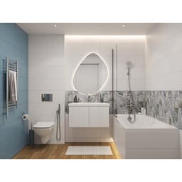 Душевой гарнитур Cersanit FERRO, 3 режима, шланг 150 металл круг, хром