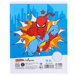 Набор первоклассника в папке, «Человек-паук», 40 предметов