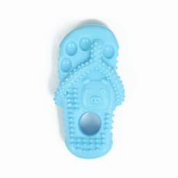 Игрушка для собак «Шлёпка», TPR, массажная, 12×6.2 см, голубая