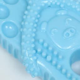 Игрушка для собак «Шлёпка», TPR, массажная, 12×6.2 см, голубая