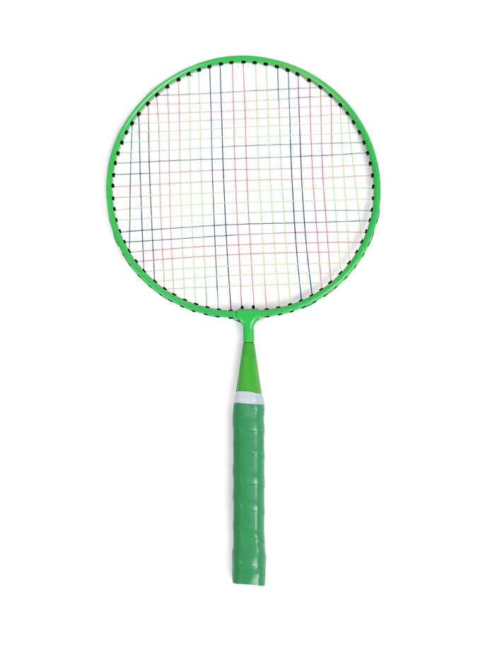 Набор для бадминтона ONLYTOP «Друзья»: 2 ракетки 44 см, 2 волана, мяч, чехол, зелёный
