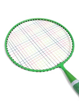 Набор для бадминтона ONLYTOP «Друзья»: 2 ракетки 44 см, 2 волана, мяч, чехол, зелёный