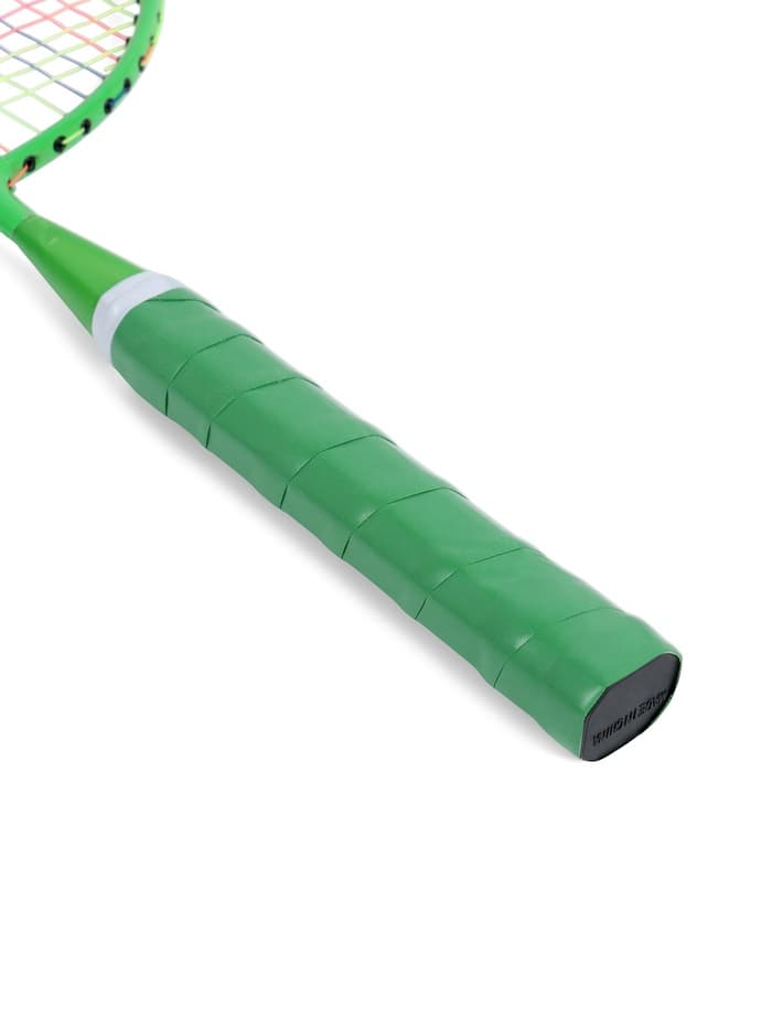 Набор для бадминтона ONLYTOP «Друзья»: 2 ракетки 44 см, 2 волана, мяч, чехол, зелёный