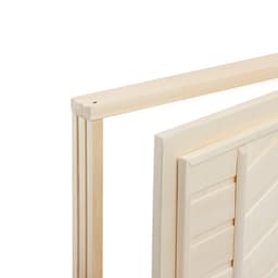 Дверь для бани и сауны, коробка 170×80 см, деревянная, универсальная, тёмная