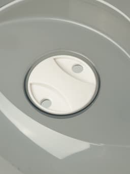 Крышка для СВЧ phibo, d=25 см, h=9.7 см, пластик, чёрная