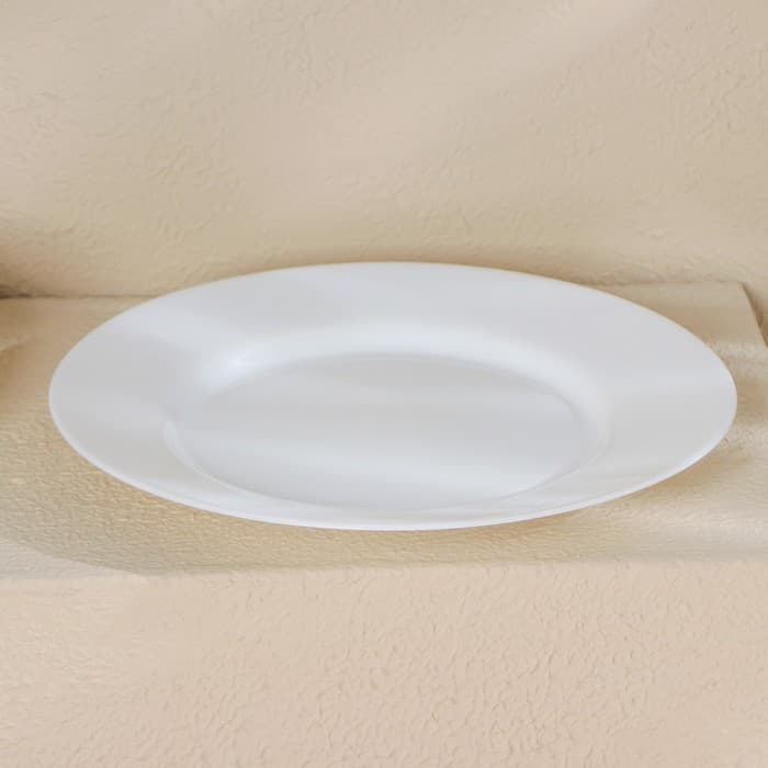 Тарелки Luminarc EVERYDAY, d=24 см, обеденные, стеклокерамика, набор 6 шт., белые
