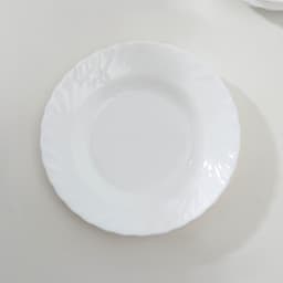 Тарелки глубокие Luminarc TRIANON, 200 мл, d=22 см, набор 6 шт., стеклокерамика, белые