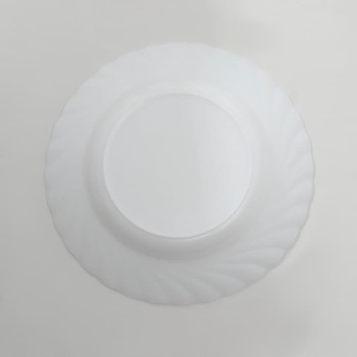 Тарелки глубокие Luminarc TRIANON, 200 мл, d=22 см, набор 6 шт., стеклокерамика, белые