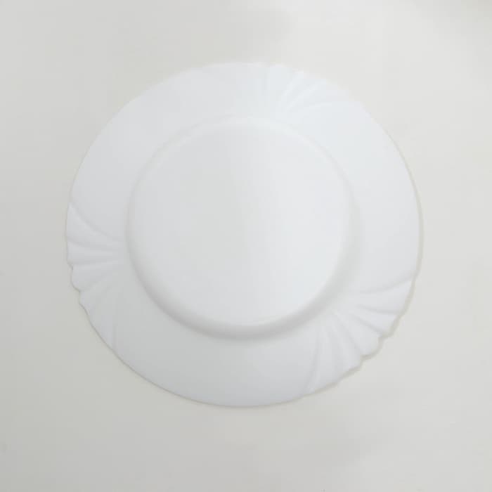Тарелки Luminarc CADIX, d=25 см, обеденные, набор 6 шт., стеклокерамика, белые