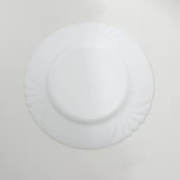Тарелки Luminarc CADIX, d=25 см, обеденные, набор 6 шт., стеклокерамика, белые