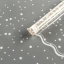 Пленка для цветов «Горох» белая 0.6×200 г, 40 мкм