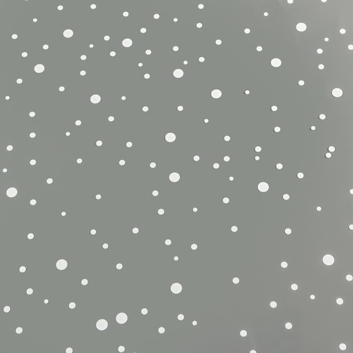 Пленка для цветов «Горох» белая 0.6×200 г, 40 мкм