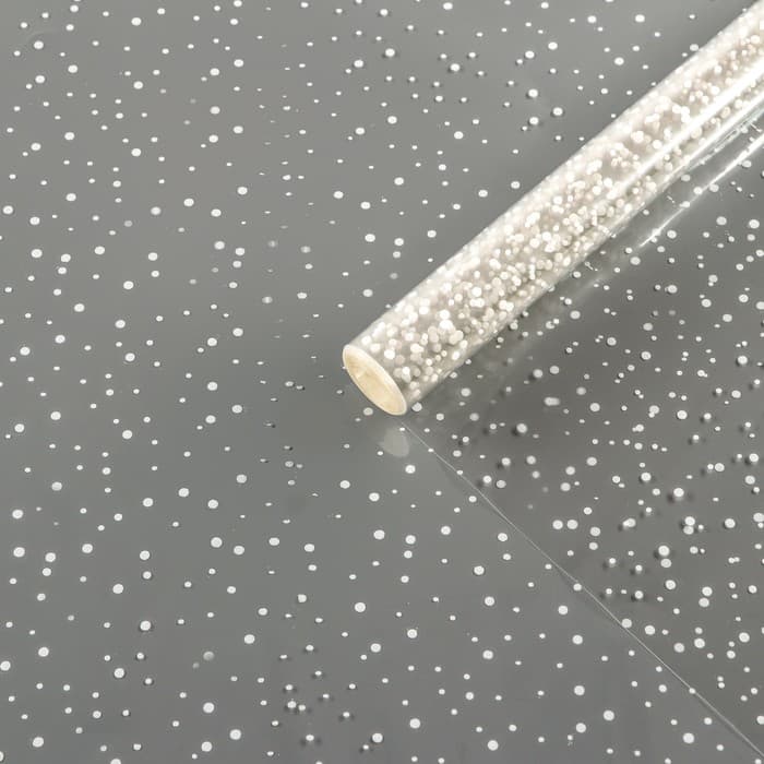 Пленка для цветов «Мошка» белая 0.7×8.2 м, 40 мкм