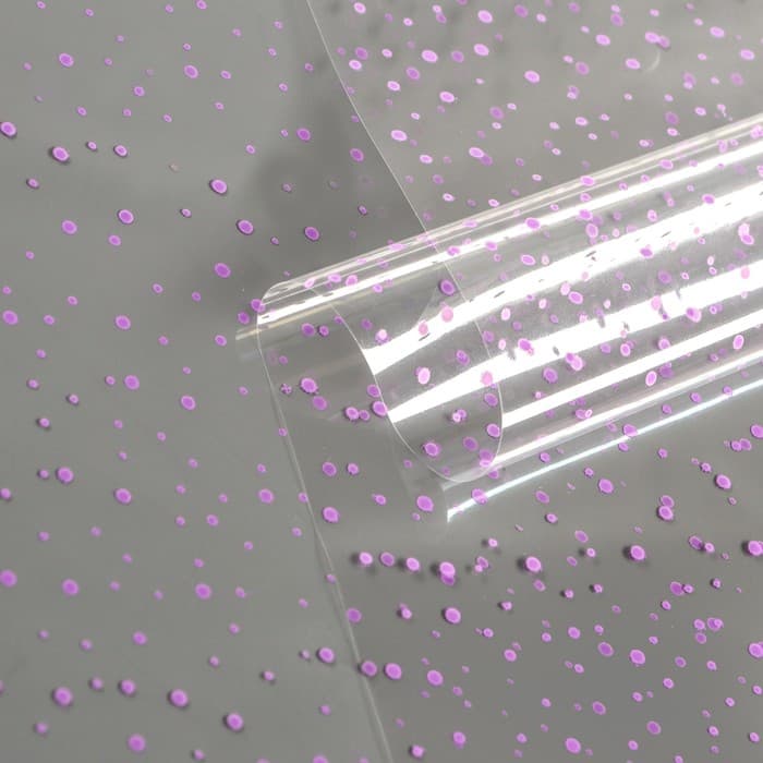 Пленка для цветов «Мошка» сиреневая 0.7×8.2 м, 40 мкм