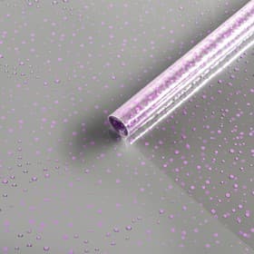 Пленка для цветов «Мошка» сиреневая 0.7×8.2 м, 40 мкм