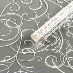 Пленка для цветов «Серпантин» белая 0.7×8.2 м, 40 мкм