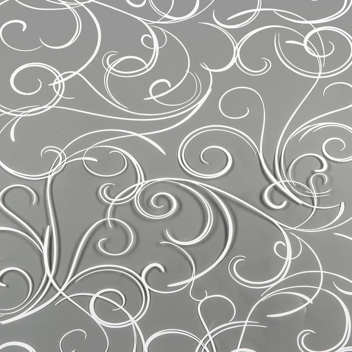 Пленка для цветов «Серпантин» белая 0.7×8.2 м, 40 мкм