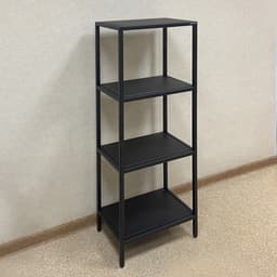 Этажерка напольная универсальная Comforty, 400×320×1600 мм, цвет чёрный