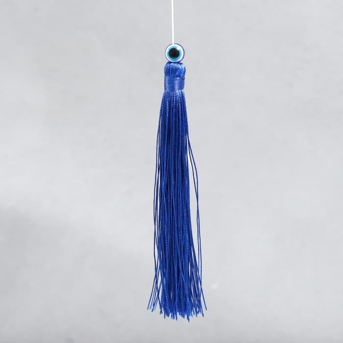 Музыка ветра «Месяц в солнце со звёздами», металл, с кисточкой 3 колокольчика, 43 см