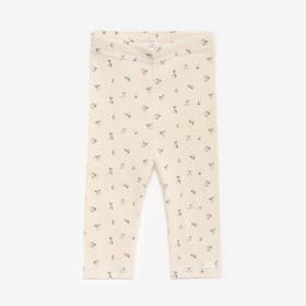 Легинсы «Крошка Я» Wildflowers, рост 62-68 см, бежевые