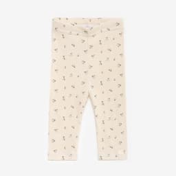 Легинсы «Крошка Я» Wildflowers, рост 62-68 см, бежевые