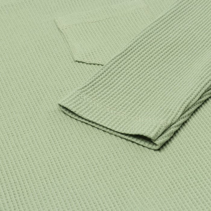 Лонгслив детский с карманом KAFTAN Basic line, размер 30 (98-104 см), хаки