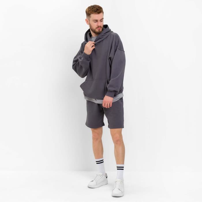 Шорты мужские MIST Men's casual размер 48, цвет графитовый
