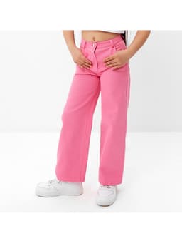 Джинсы для девочки KAFTAN, размер 30 (98-104 см), розовые