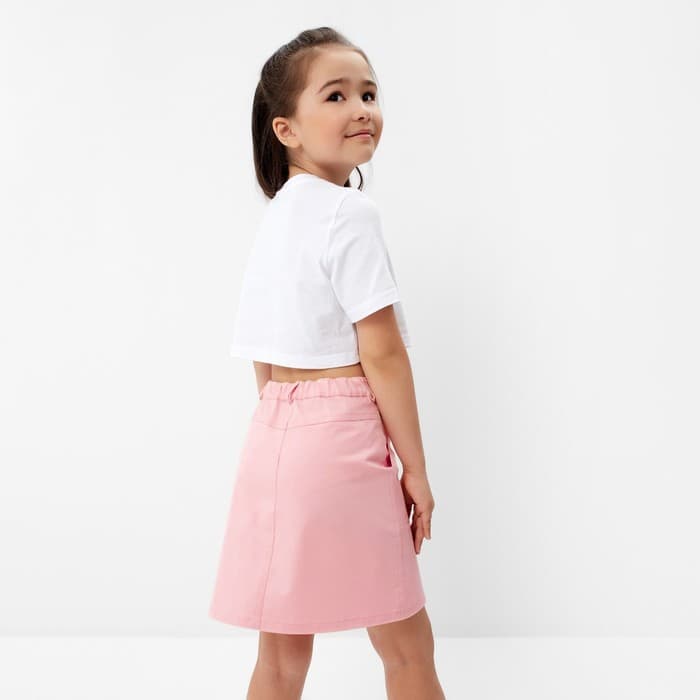 Юбка джинсовая KAFTAN, размер 30 (98-104 см), розовая