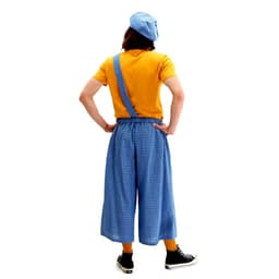 Костюм карнавальный «Клоун с бабочкой», голубая клетка, р. 48-56