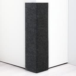 Когтеточка настенная двойная угловая, 50×25 см, серая