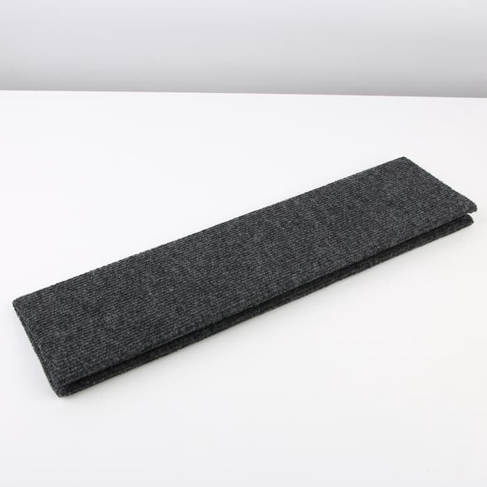 Когтеточка настенная двойная угловая, 50×25 см, серая
