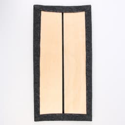 Когтеточка настенная двойная угловая, 50×25 см, серая