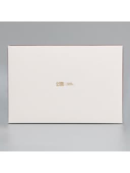 Коробка для капкейков, кондитерская упаковка двухсторонняя, 6 ячеек «Розы», 25 х 17 х 10 см