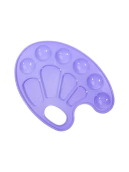 Палитра овальная, 10 ячеек, «Прованс» Calligrata, пастельные цвета, МИКС