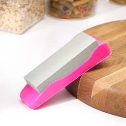 Точильный камень Доляна, 14.5 см, розовый