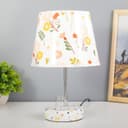 Настольная лампа с абажуром RISALUX «Аэлита», Е14, 15 Вт, белый, 20×20×30 см