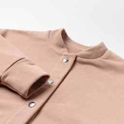 Бомбер детский MINAKU, бежевый, рост 134 см