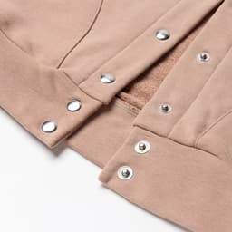 Бомбер детский MINAKU, бежевый, рост 152 см