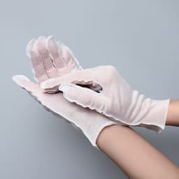 Перчатки хлопковые «Эконом», универсальный размер, пара, белые