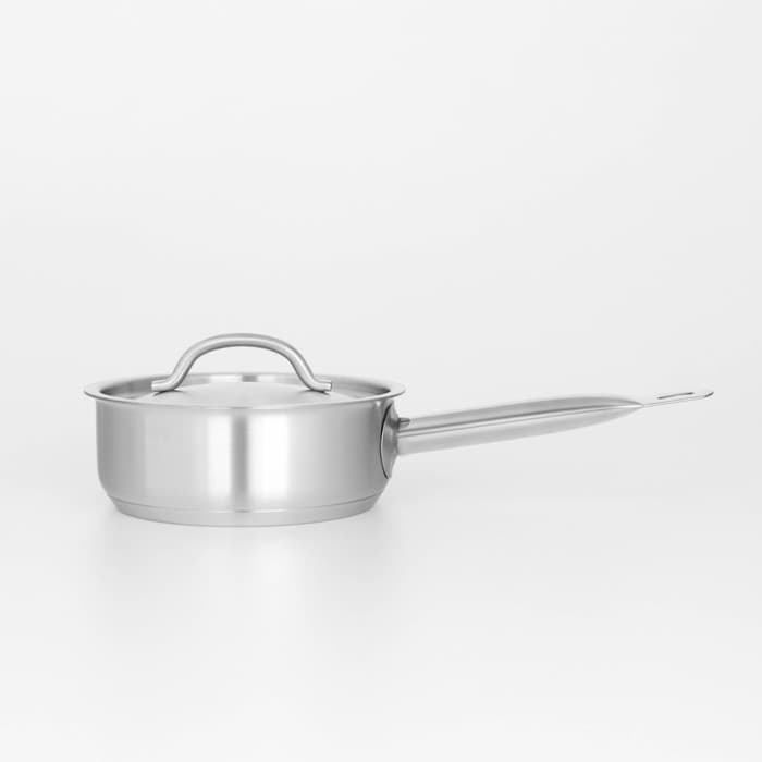 Сотейник Hanna Knövell, 1.2 л, d=16 см, h=6.5 см, с крышкой, толщина стенки 0.8 мм, индукция, нержавеющая сталь