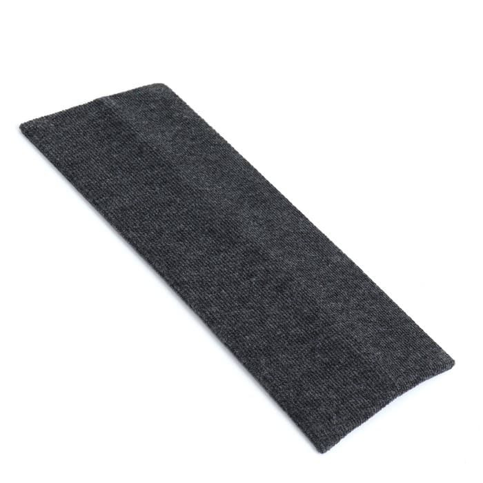 Когтеточка двойная «Пижон», 45×20 см, ковролин, серая