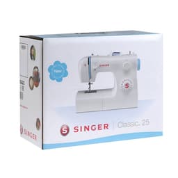 Швейная машина Singer Classic 25, 85 Вт, 19 операций, полуавтомат, белая