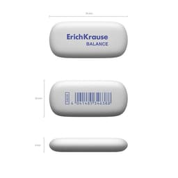 Ластик ErichKrause Balance Mini, 50×23×9 мм, мягкий, гипоаллергенный