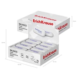 Ластик ErichKrause Balance Mini, 50×23×9 мм, мягкий, гипоаллергенный