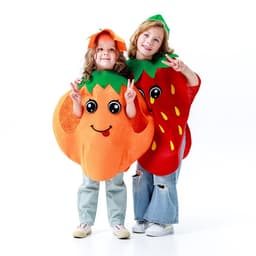 Карнавальный костюм «Весёлая клубника», фетр