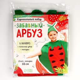 Карнавальный костюм «Забавный арбуз», фетр