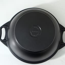 Казан KUKMARA «Традиция», 3 л, крышка-сковорода, литые ручки, антипригарное покрытие, литой алюминий, чёрный