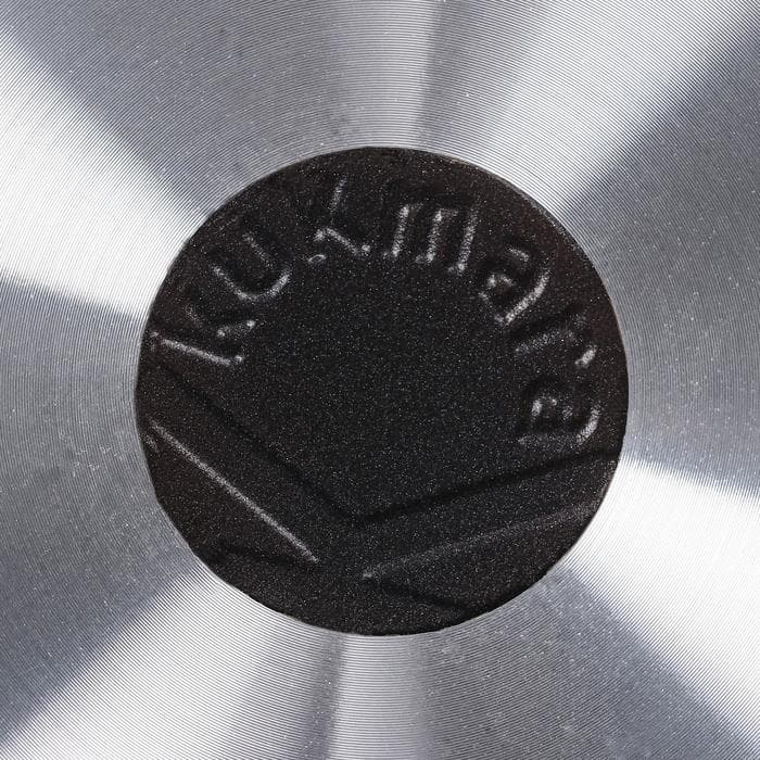 Кастрюля KUKMARA «Традиция», 3 л, d=22 см, со стеклянной крышкой, антипригарное покрытие, литой алюминий, чёрная